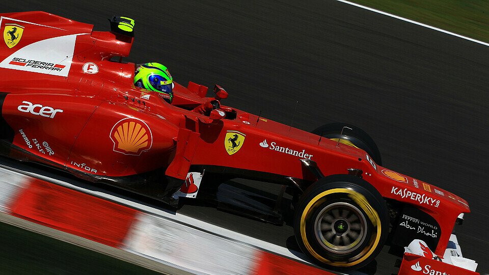 Felipe Massa fehlte in der Puszta nicht viel auf Stallkollege Fernando Alonso, Foto: Sutton