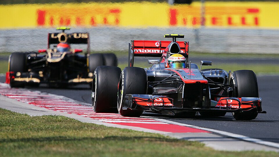 McLaren will vor Lotus bleiben und überlegt Doppel-DRS-Einsatz, Foto: Sutton