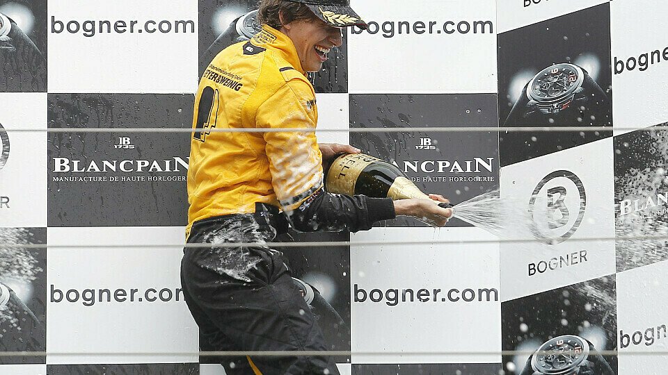 Christian Engelhart würde auf dem Red Bull Ring gerne wieder mit Champagner spritzen, Foto: ADAC GT Masters