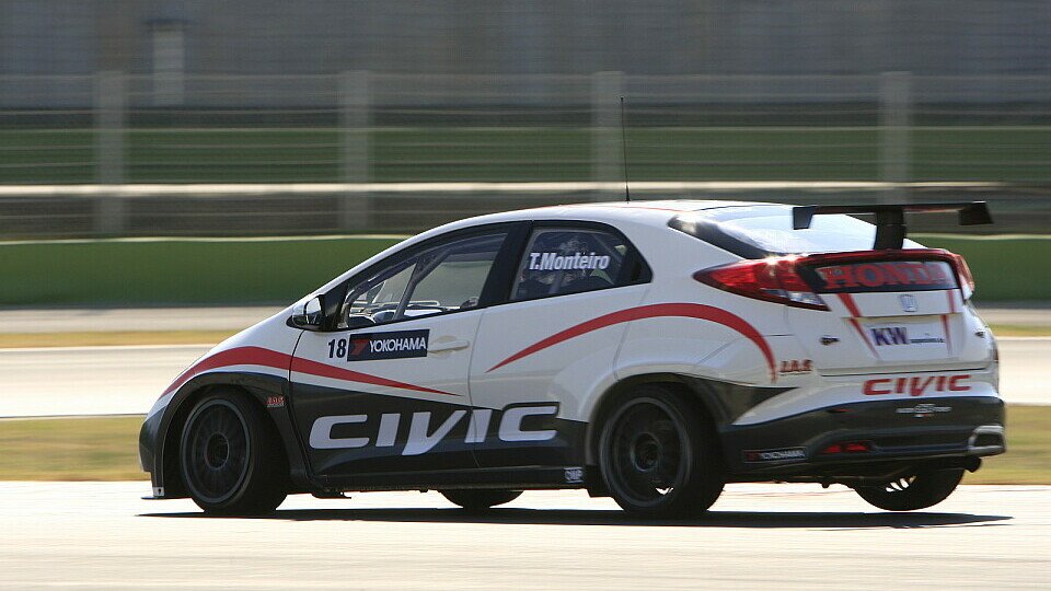 Der Honda Civic zeigte sich beim zweiten Vallelunga-Test stark verbessert, Foto: Honda