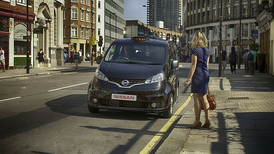 Der Nissan NV200 wird demnächst als Taxi auf Londons Straßen unterwegs sein, Foto: Nissan