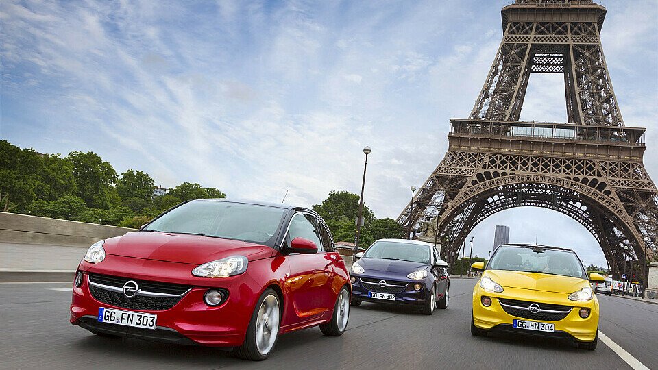 Weltpremiere in Paris: Neuer Opel ADAM erobert die Modehauptstadt, Foto: Opel