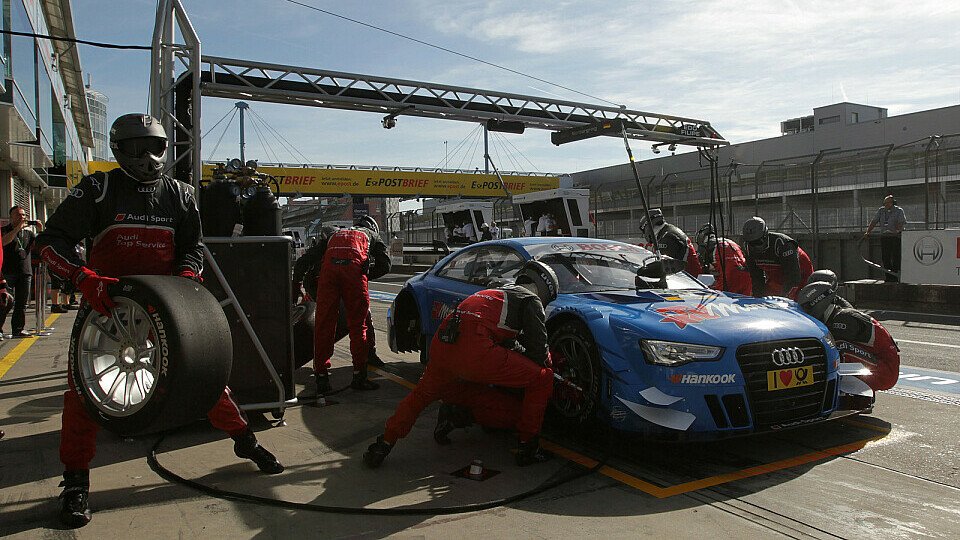 Audi gab im Training auf dem Nürburgring den Ton an, Foto: Audi