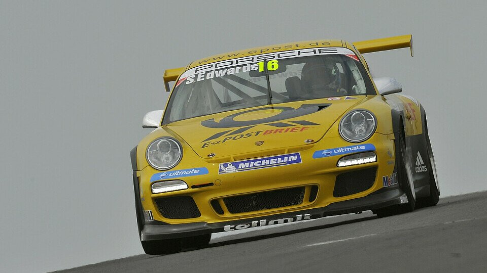 Sean Edwards setzte sich die Krone auf, Foto: Porsche