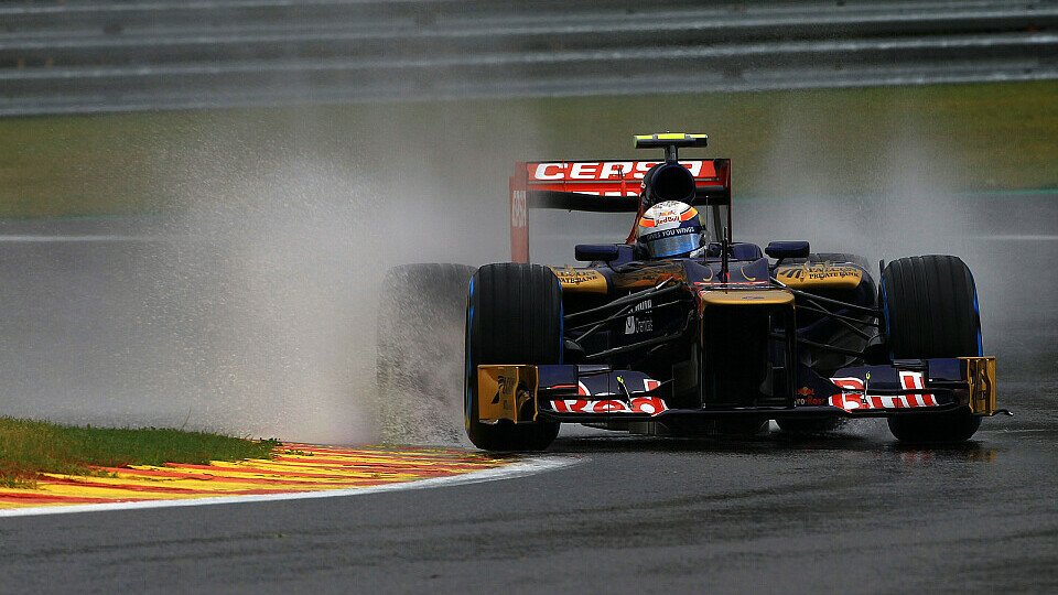 Wenn es nass ist, fühlt sich der Toro Rosso gut an, Foto: Sutton