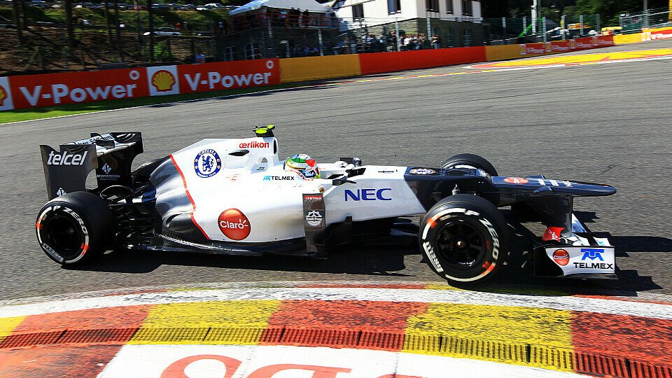 Sergio Perez macht sich keine Sorgen um die namhafte Konkurrenz, Foto: Sutton