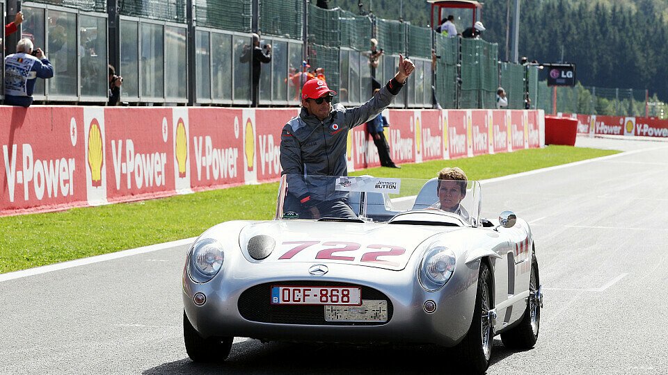 Jenson Button konnte Spa genießen, Foto: Sutton