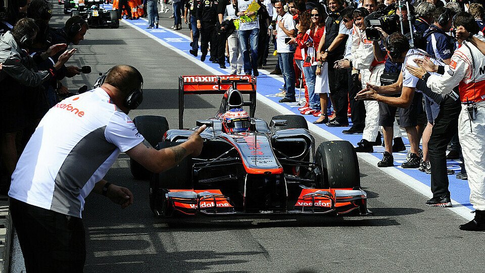Jenson Button ist in Monza noch ohne Sieg, Foto: Sutton