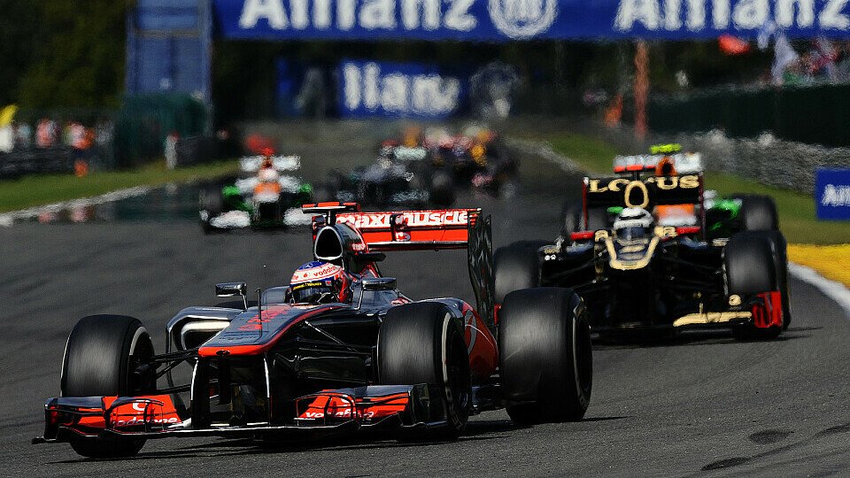 Jenson Button scheiterte schon dreimal knapp am Monza-Sieg, Foto: Sutton
