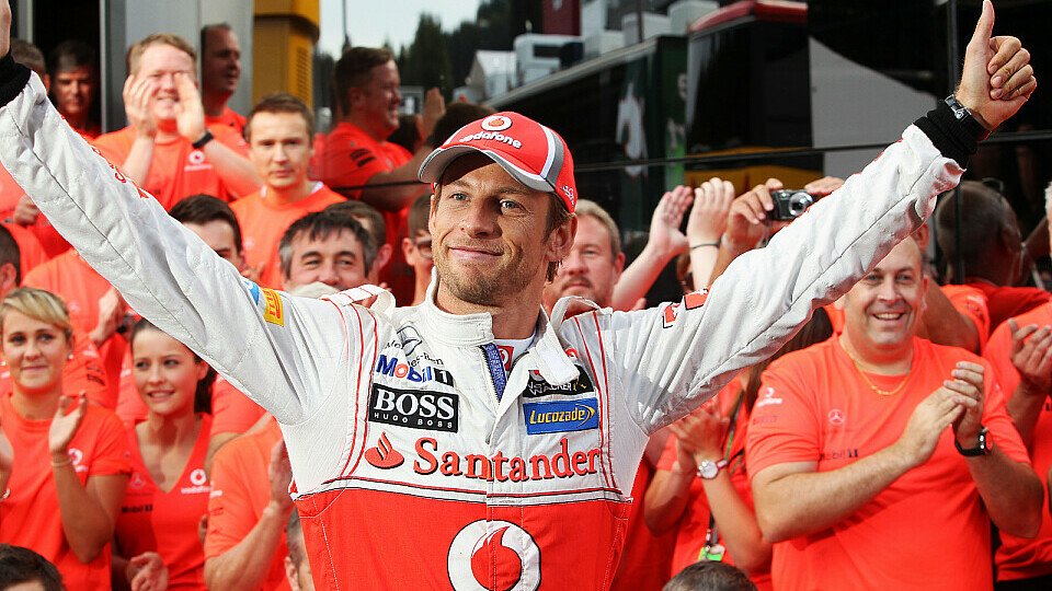 Letztes Jahr siegte Jenson Button in Spa-Francorchamps., Foto: Sutton