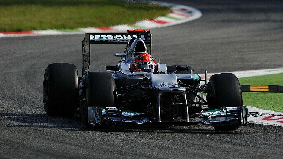 Michael Schumachers Getriebe bereitet ihm keine Sorgen, Foto: Sutton