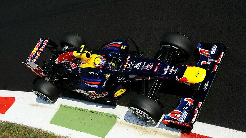 Mark Webber belegte im Qualifying in Monza Rang elf, Foto: Sutton