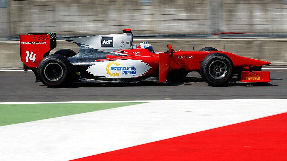 Italien liegt ihm: Rückkehrer Luca Filippi gewann erneut vor seinen Landsleuten in Monza, Foto: GP2 Series