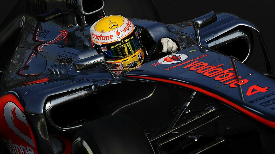 Hamilton fuhr in Monza Trainingsbestzeit, Foto: Sutton