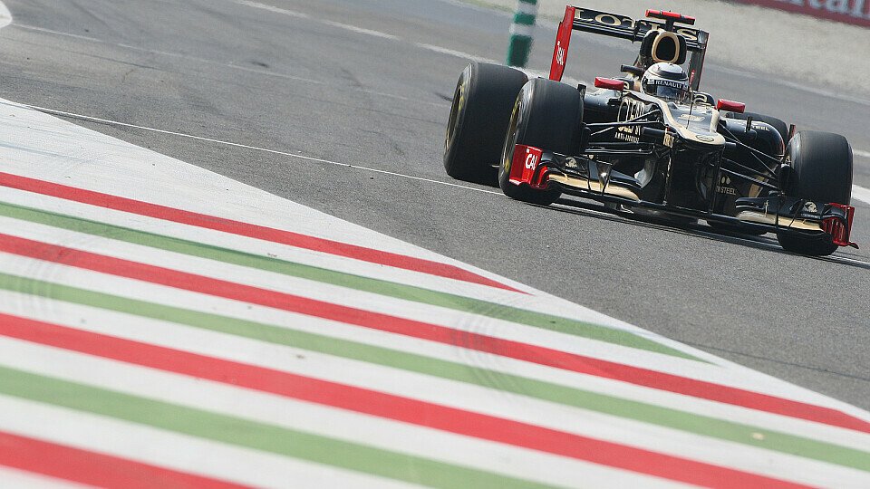 2012 fuhr Räikkönen in Monza auf P5