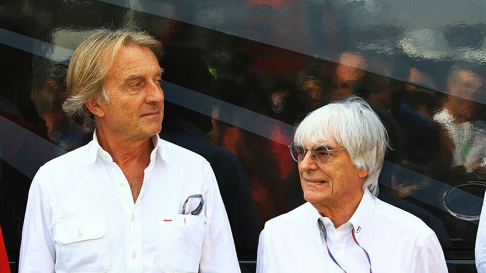 Bernie Ecclestone und Luca di Montezemolo kennen sich seit ewigen Zeiten, Foto: Sutton