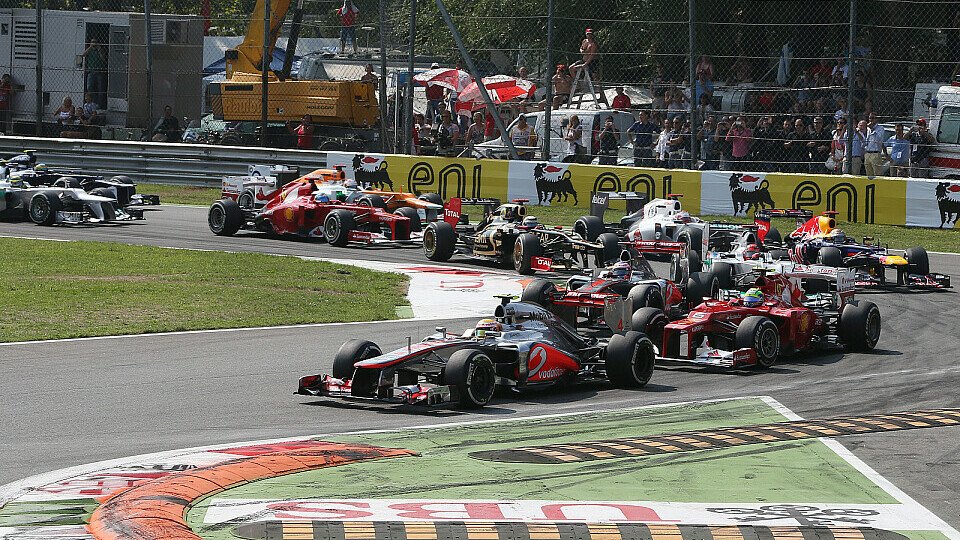 Lewis Hamilton siegt in Monza, Foto: Sutton
