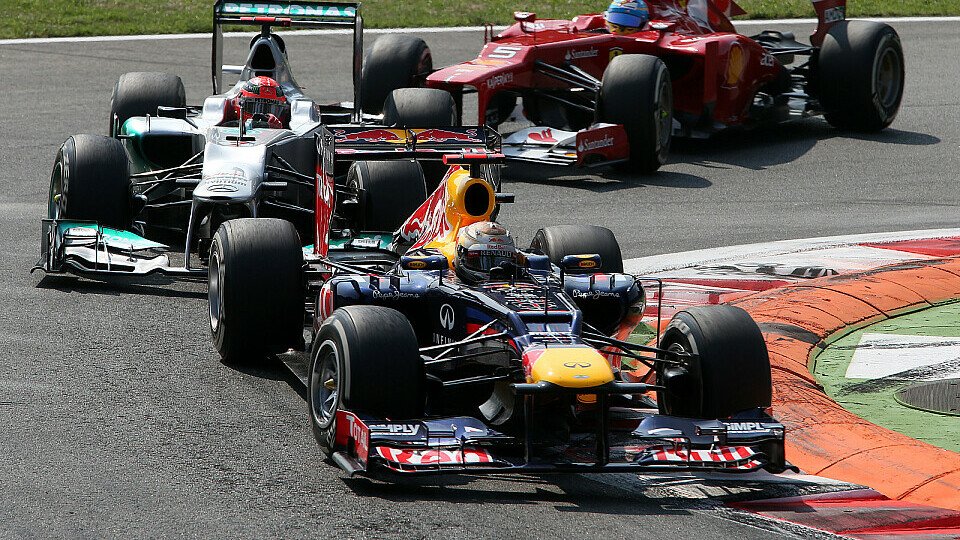 Unter Druck: Vettel erlebte kein einfaches Italien-Wochenende, Foto: Sutton