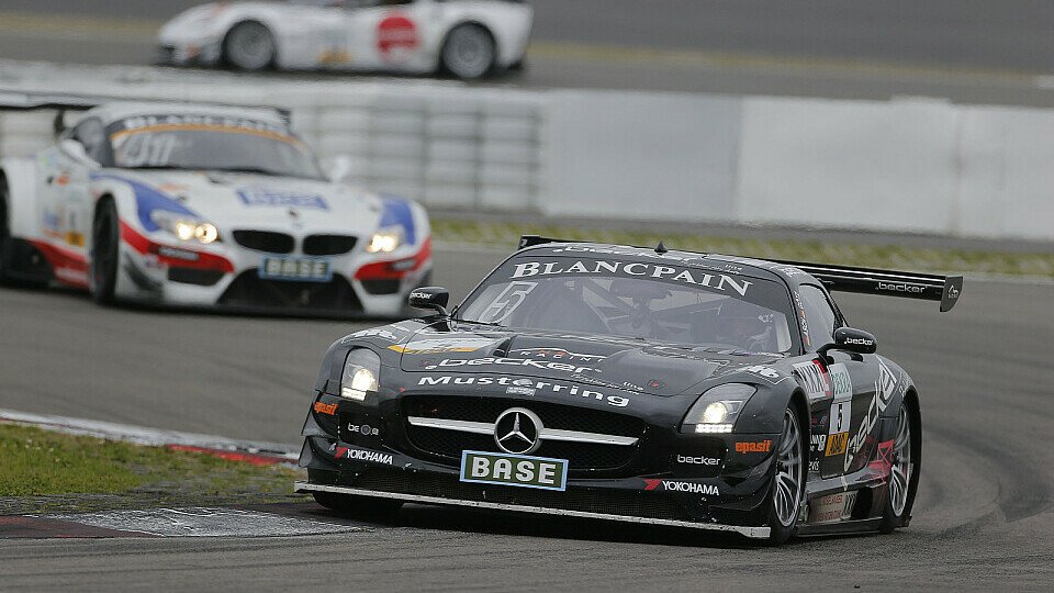 Der Mercedes-Benz SLS AMG ist in vielen Rennserien erfolgreich, Foto: ADAC GT Masters