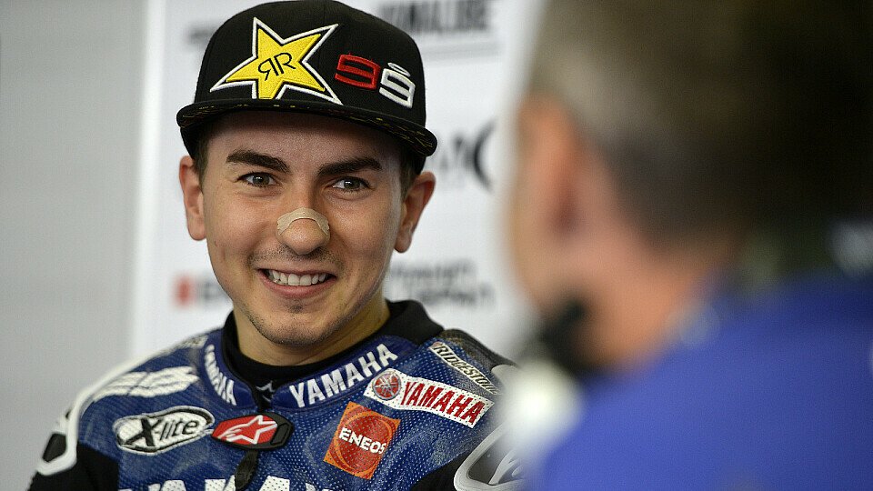 Jorge Lorenzo gestand, dass er viel Glück hatte, Foto: Yamaha Factory Racing
