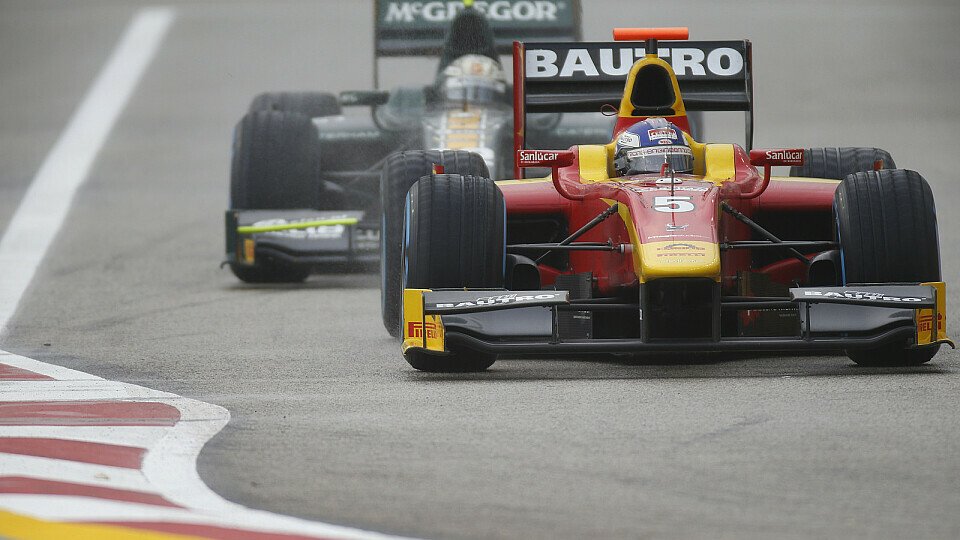 Fabio Leimer eroberte in der letzten Runde Platz drei, Foto: GP2 Series