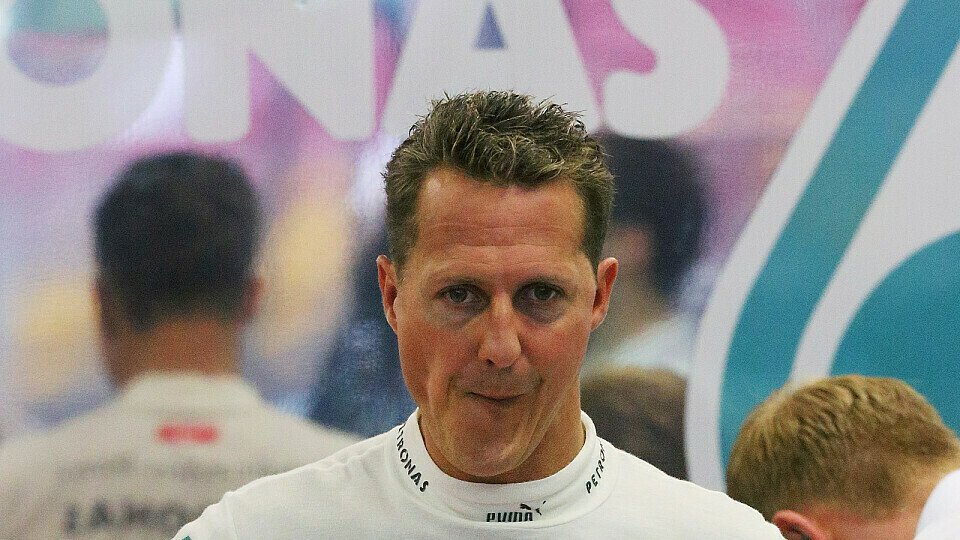 Schumacher präsentierte sich in Singapur etwas schusselig, Foto: Sutton