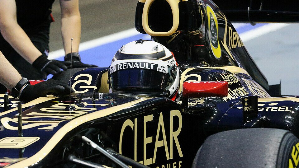 Kimi Räikkönen hatte am Freitag keinen großen Spaß in Singapur, Foto: Sutton