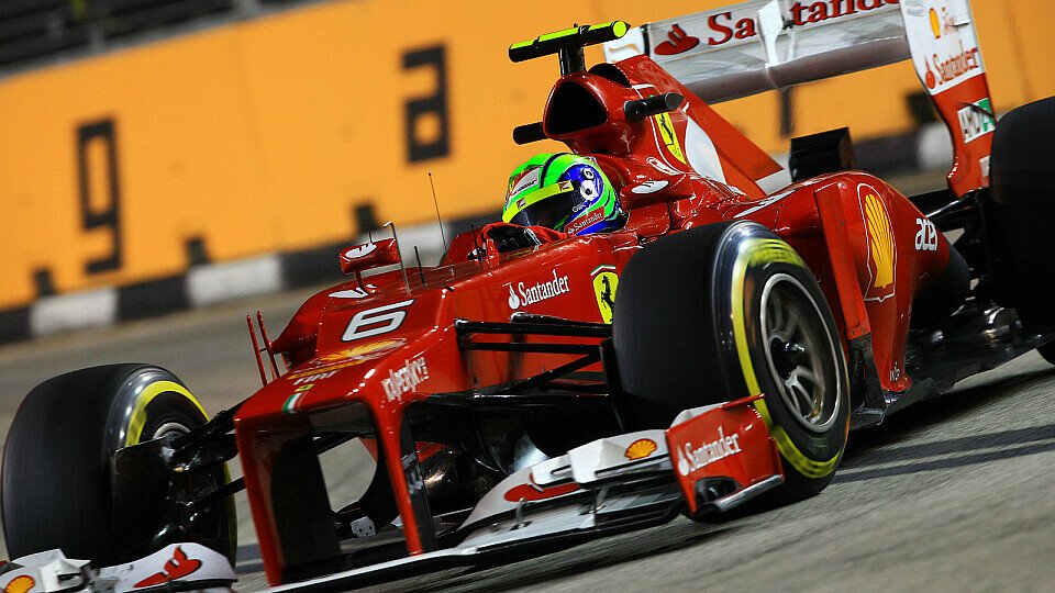 Felipe Massa hatte es in den letzten Kurven schwer, Foto: Sutton