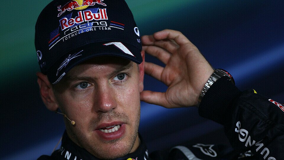 Sebastian Vettel kam nicht über P3 hinaus, Foto: Sutton