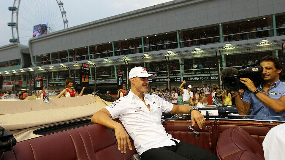 Abschiedstour: Michael Schumacher tritt am Ende der Saison zurück, Foto: Sutton