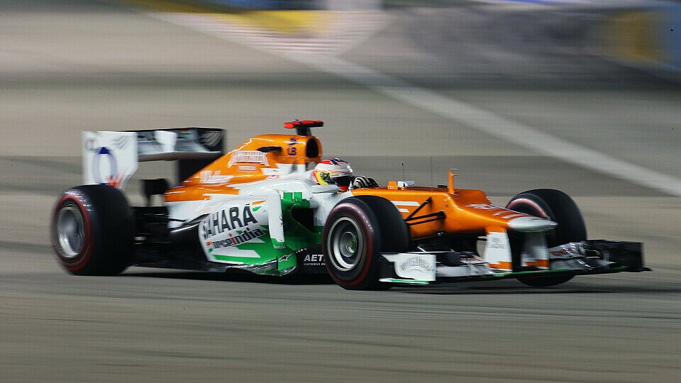 Force India hat sich das Ziel gesetzt, an die Performance in Singapur anzuknüpfen, Foto: Sutton