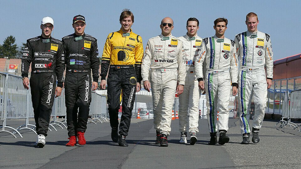 Die sieben Meisterschaftskandidaten, Foto: ADAC GT Masters
