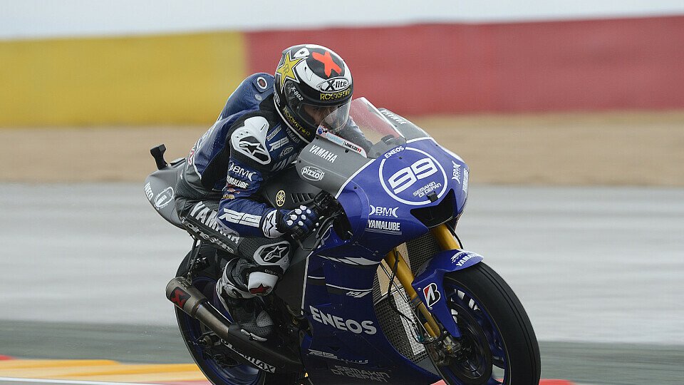 Lorenzo verzichtete auf zu viel Risiko, Foto: Yamaha Factory Racing