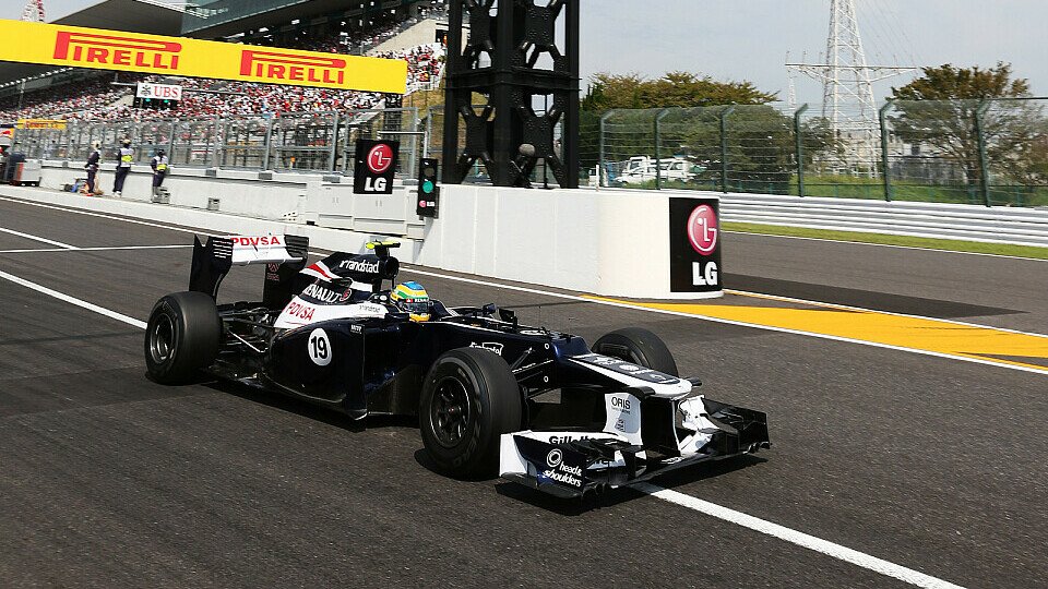 Bruno Senna beendete den Großen Preis von Japan auf P14, Foto: Sutton