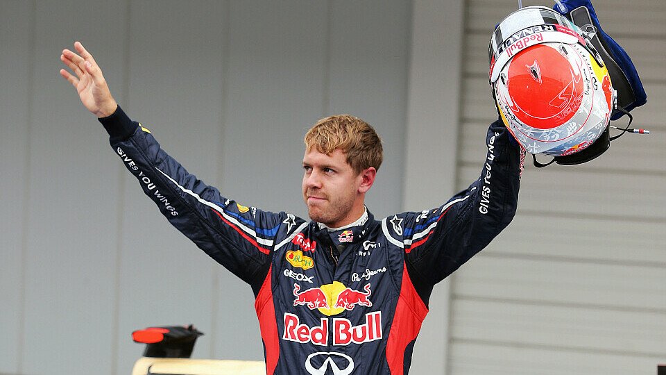 Der Abstand kann laut Vettel etwas täuschen, Foto: Sutton