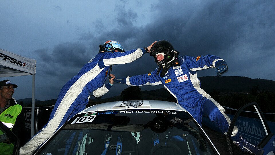 Elfyn Evans gewann den WRC Academy Cup, Foto: Sutton