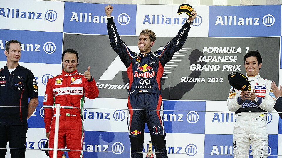 Sebastian Vettel feierte im 96. Rennen den 24. Sieg, Foto: Sutton