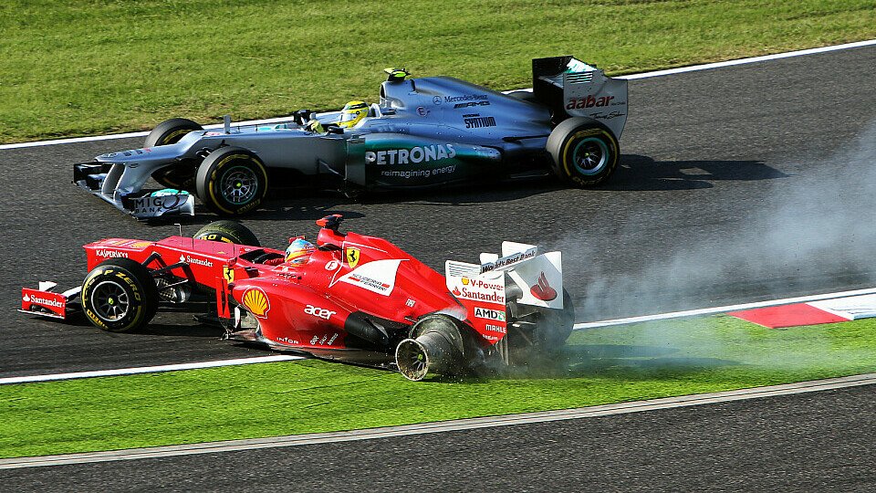 Wird Ferrari im Endspurt um den Titelkampf nervös?, Foto: Sutton
