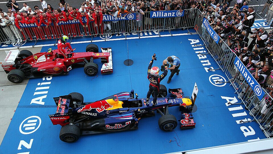 Bei Ferrari ist man der festen Überzeugung, dass auch bei Red Bull ein Fahrer besser behandelt wird als der andere, Foto: Sutton