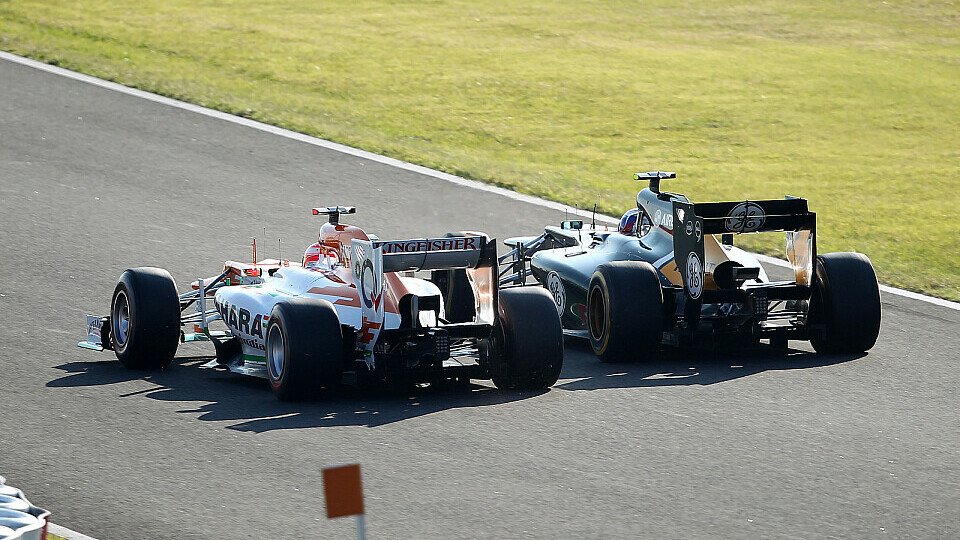 Force India und Caterham kämpfen auch abseits der Rennstrecke weiter, Foto: Sutton