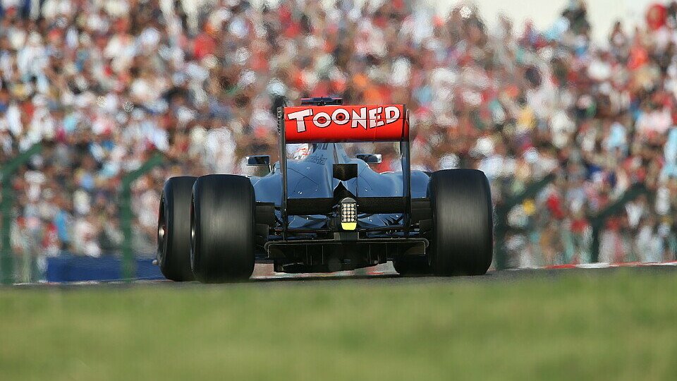 McLaren kam mit einem blauen Auge davon, Foto: Sutton