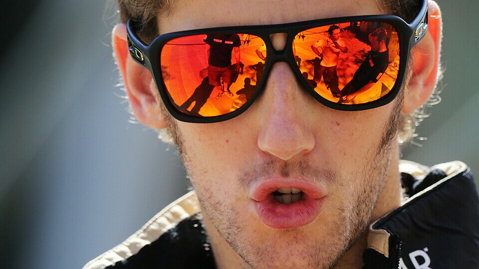 Braucht Romain Grosjean einen Sehtest?, Foto: Sutton