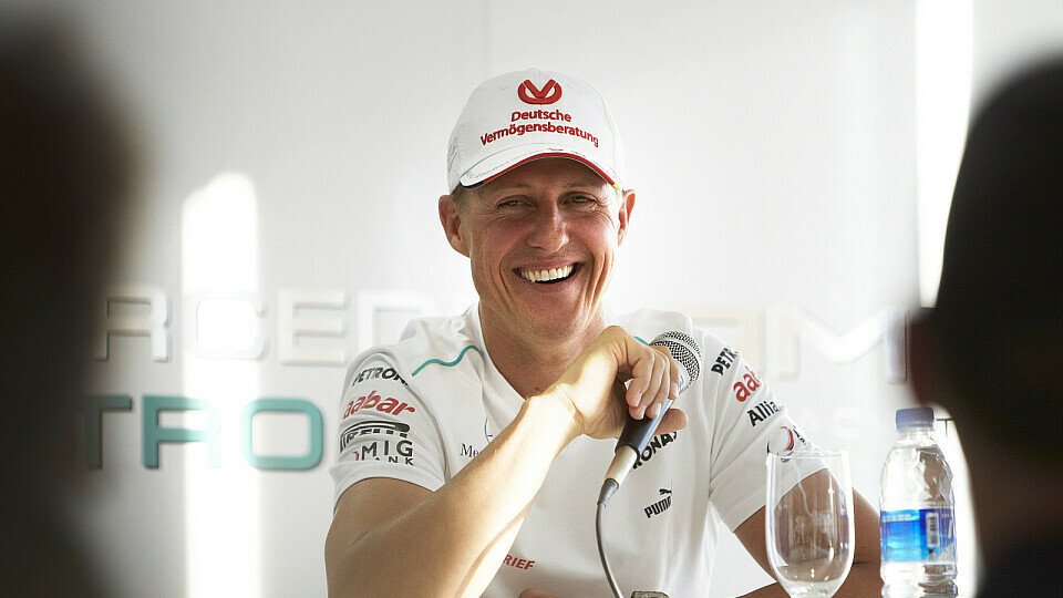 Michael Schumacher glaubt an eine Steigerung in Korea, Foto: Mercedes AMG