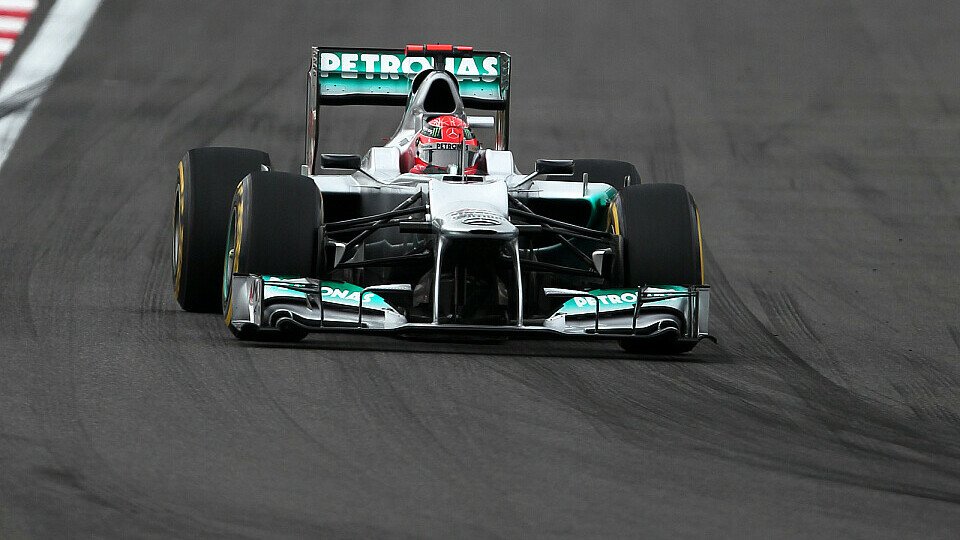 Michael Schumacher beendete den Korea GP auf der 13. Position, Foto: Sutton