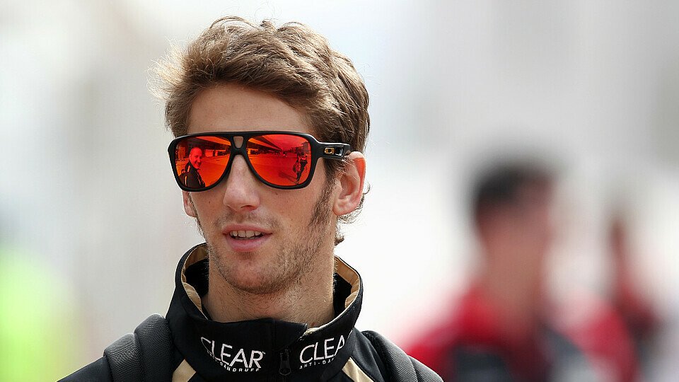 Häufig mit Sonnenbrille unterwegs: Romain Grosjean, Foto: Sutton