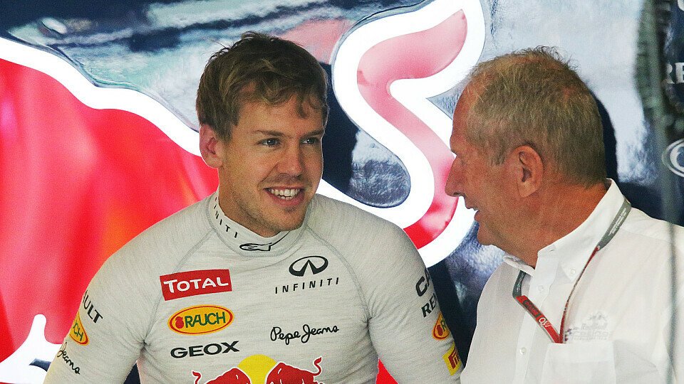 Große Freude bei Marko und Vettel, Foto: Sutton