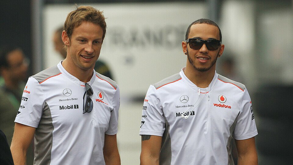 Jenson Button hob den Verlust hervor, den McLaren durch den Weggang Hamiltons erleidet, Foto: Sutton