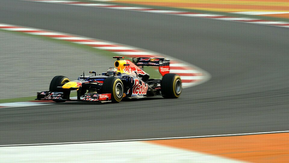 Vettel holt in Indien Pole Position, Foto: Sutton