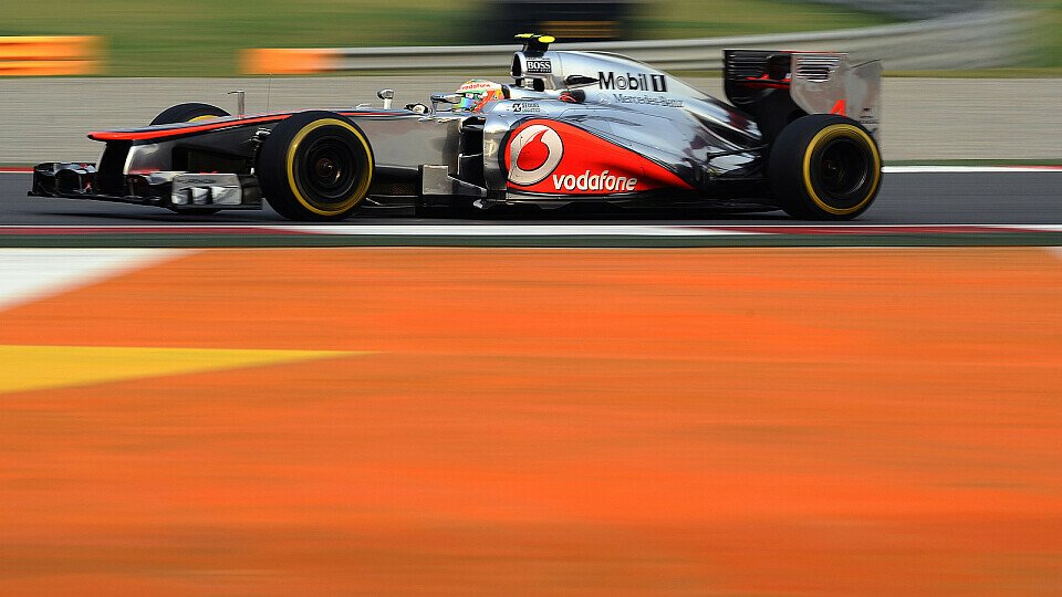 Mit wenig Sprit ließ sich bei McLaren nur schwer eine gute Balance finden, Foto: Sutton