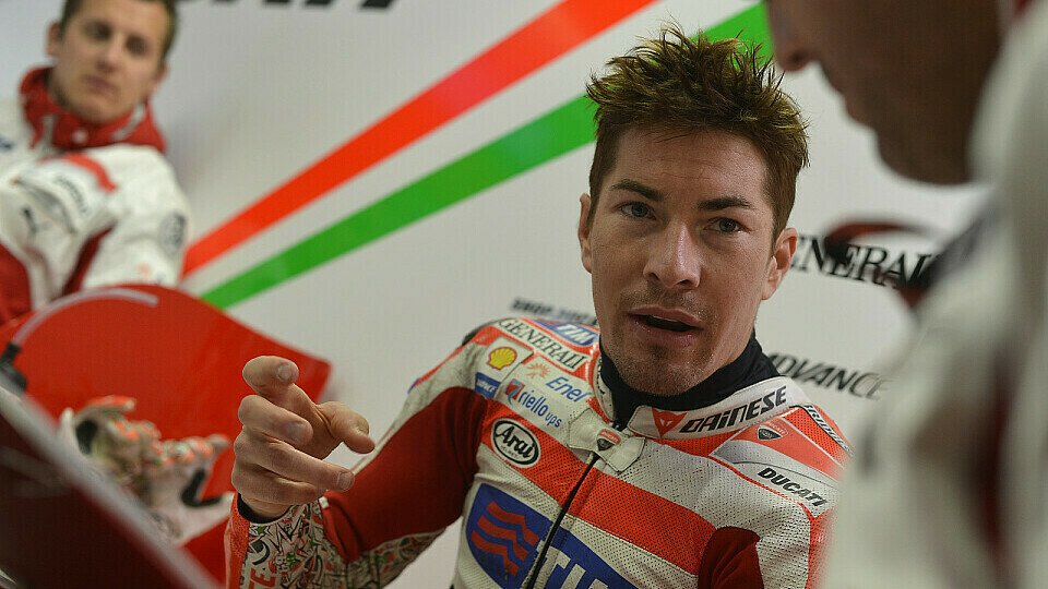 Kein schlechter Tag für Nicky Hayden, Foto: Ducati